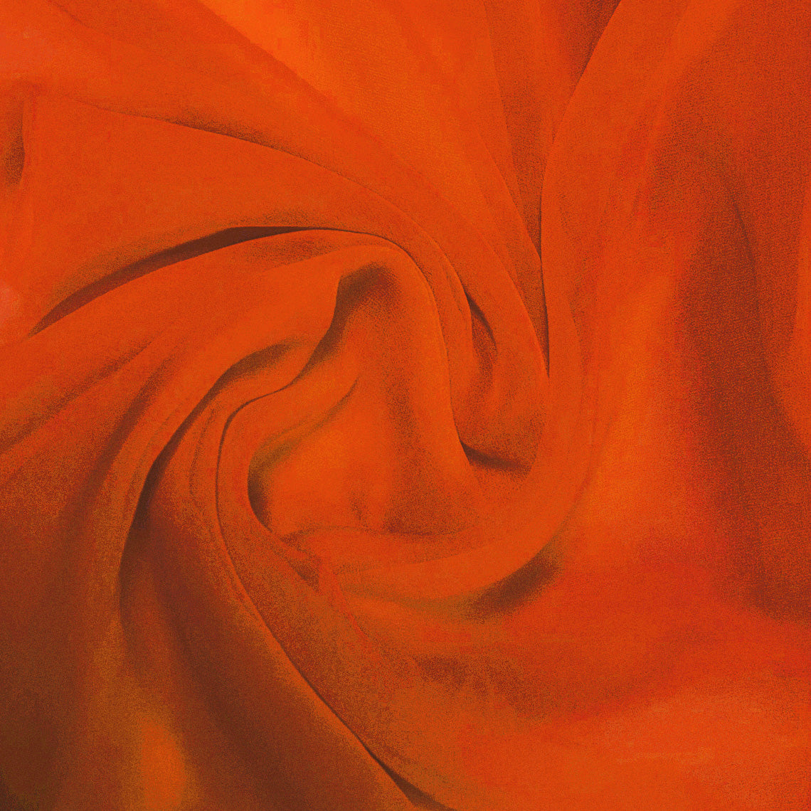 important Net Dupatta- Orange