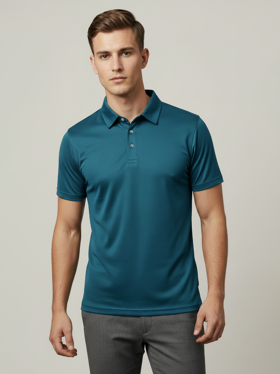 Rawgear Summer Dry Fit Polo Shirt For Men-Zinc-LV2163