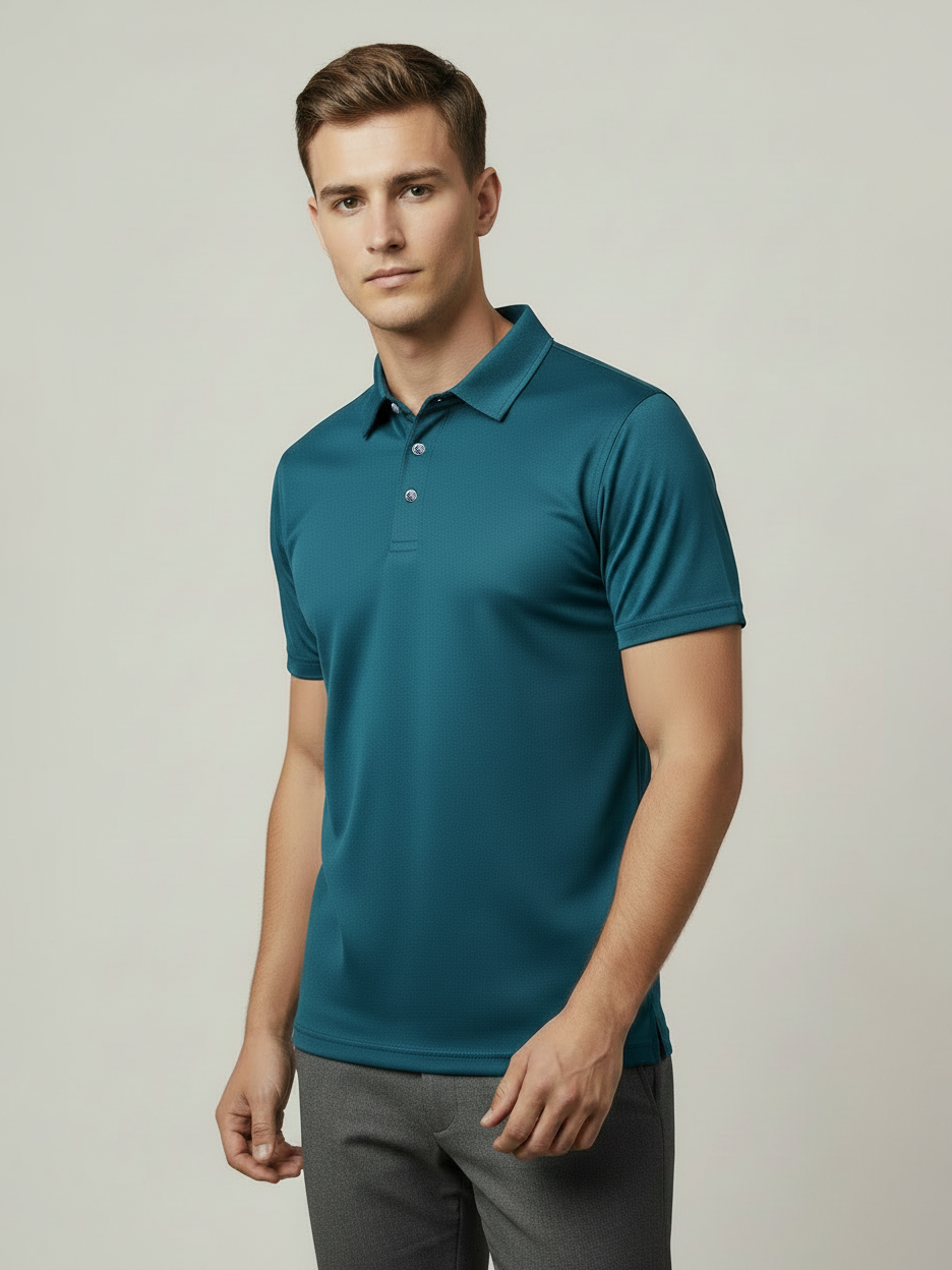 Rawgear Summer Dry Fit Polo Shirt For Men-Zinc-LV2163