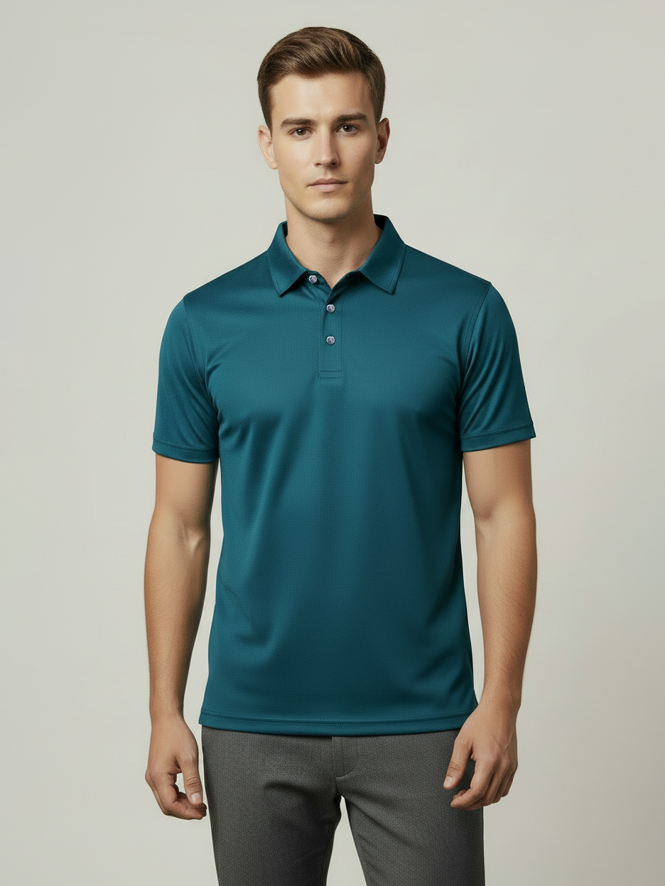 Rawgear Summer Dry Fit Polo Shirt For Men-Zinc-LV2163