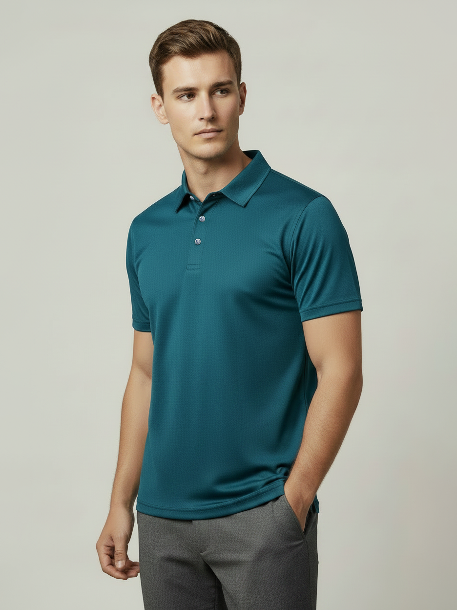 Rawgear Summer Dry Fit Polo Shirt For Men-Zinc-LV2163