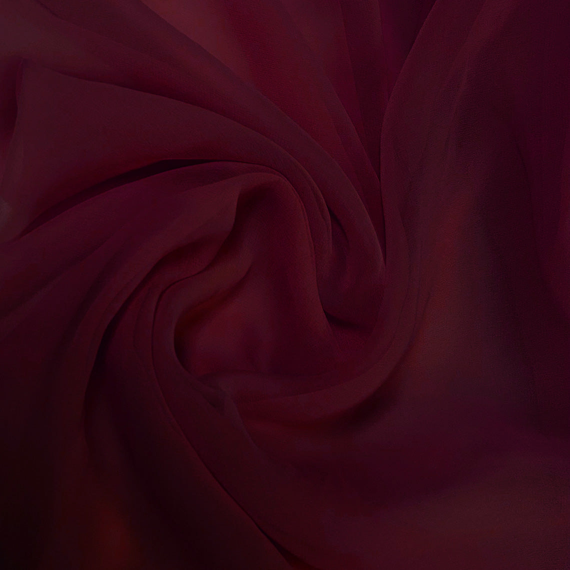 important Net Dupatta- Maroon