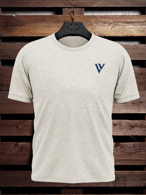 Louis Vicaci Summer T Shirt For Men-Off White Melange-BE18143/BR627