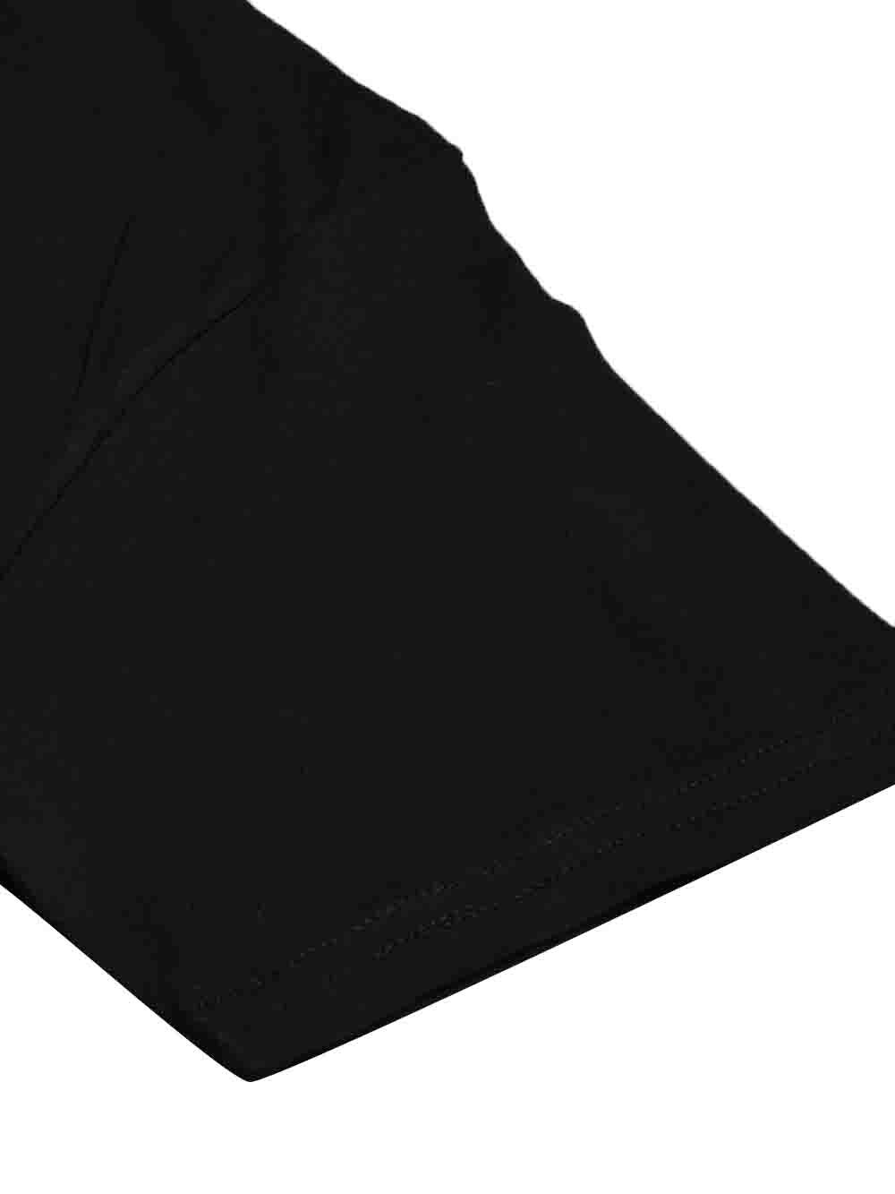 47 Single Jersey Crew Neck Tee Shirt For Men-Black with Print-BE915/BR13176
