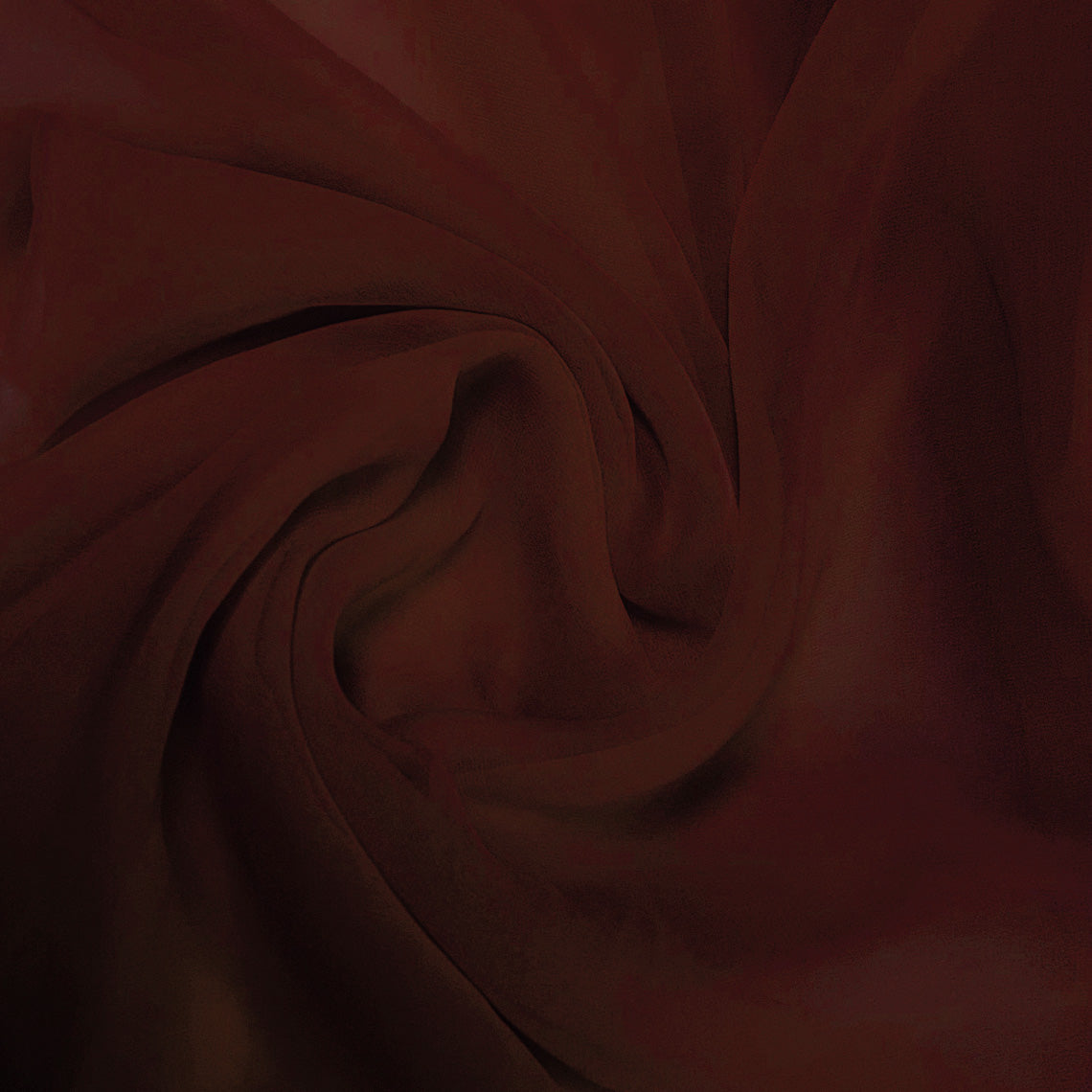 important Net Dupatta- Chocolate Brown
