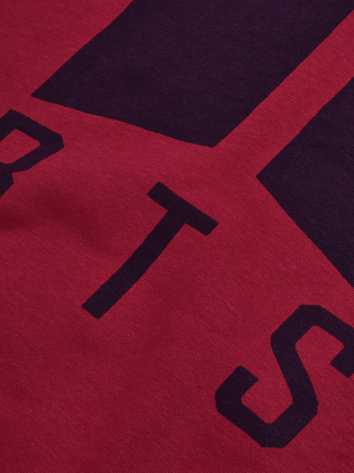 BTS Fleece Tracksuit For Kids-Dark Red with Navy Panels-BR879