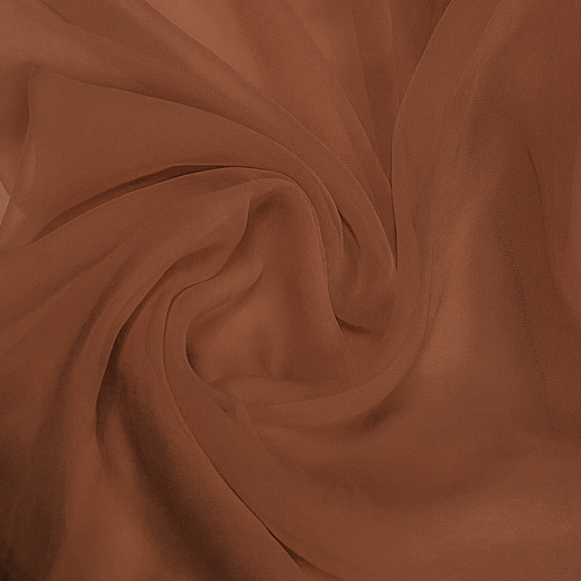 important Net Dupatta- Brown