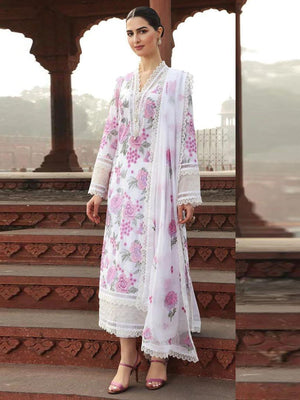 Bareeze Linen 68/68 Unstitched 3 Pcs Suit For Women-LV204