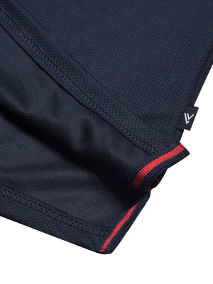 LV Summer Active Wear Polo Shirt For Men-Dark Navy-BE1312/BR13557