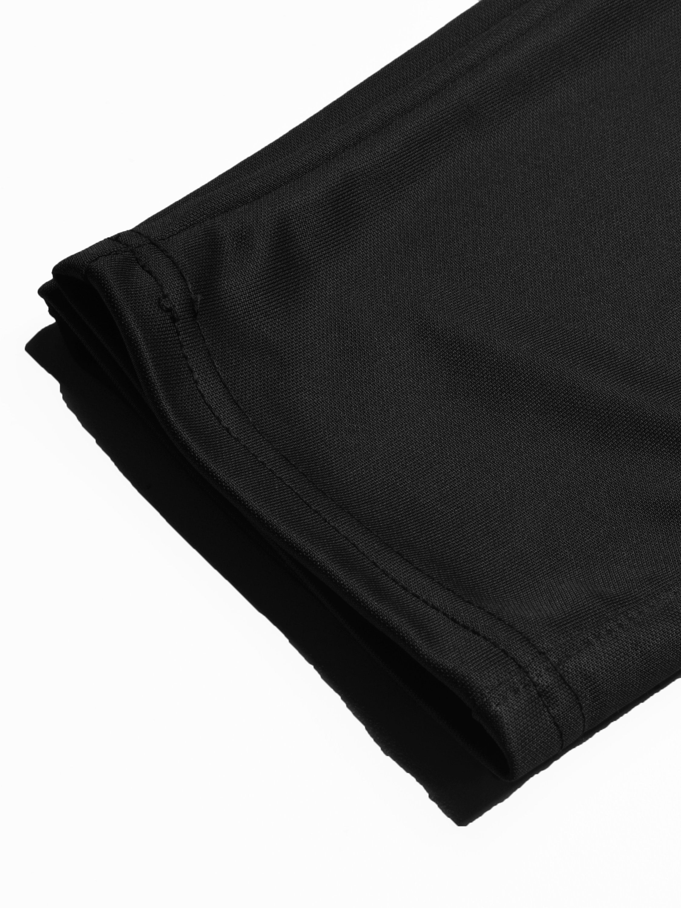 Louis Vicaci Interlock Stretchy Slim Fit Pent For Men-Black-SP1848/RT2454