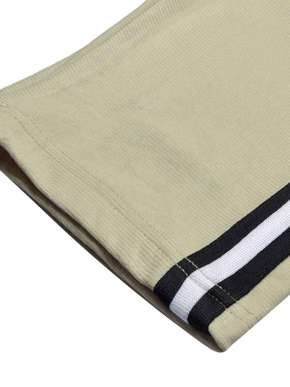 Louis Vicaci Slim Fit Active Wear Summer Trouser For Men-Grapes Green with Black & White Stripes-BR13349