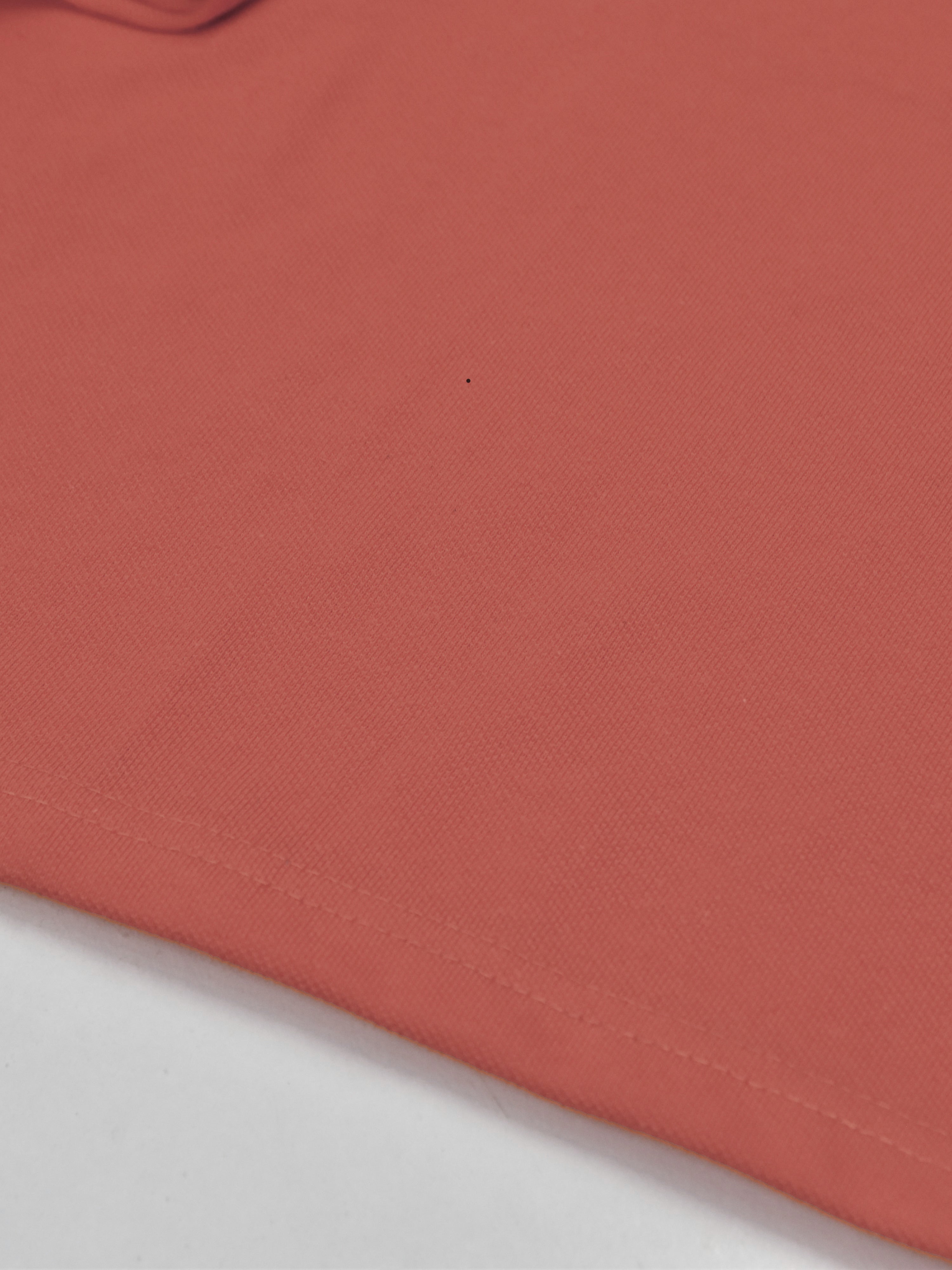 LV Summer Polo Shirt For Men-Carrot Red & Dark Navy-SP1546/RT2366