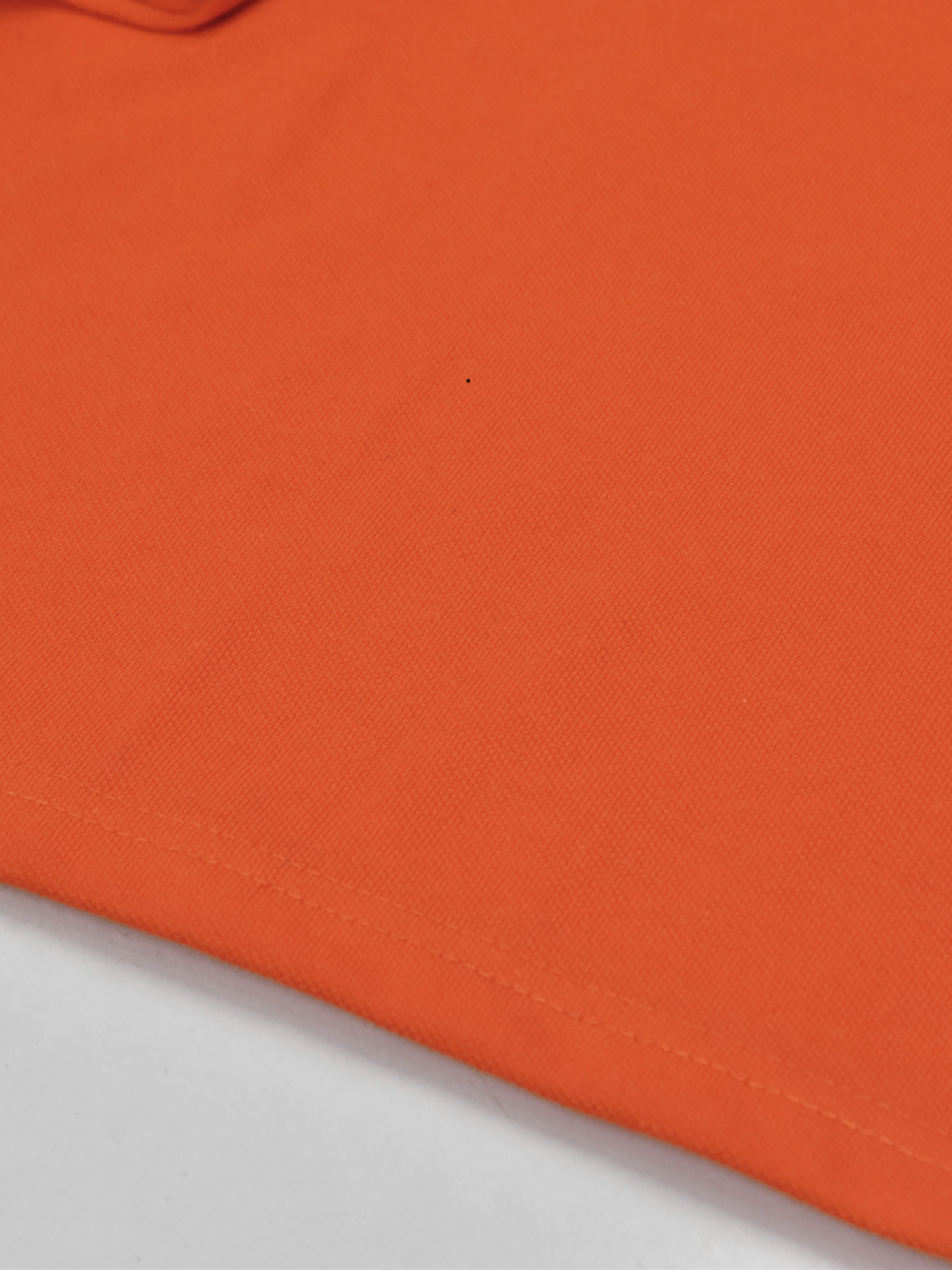 LV Summer Polo Shirt For Men-Orange & Dark Navy-SP1544/RT2365