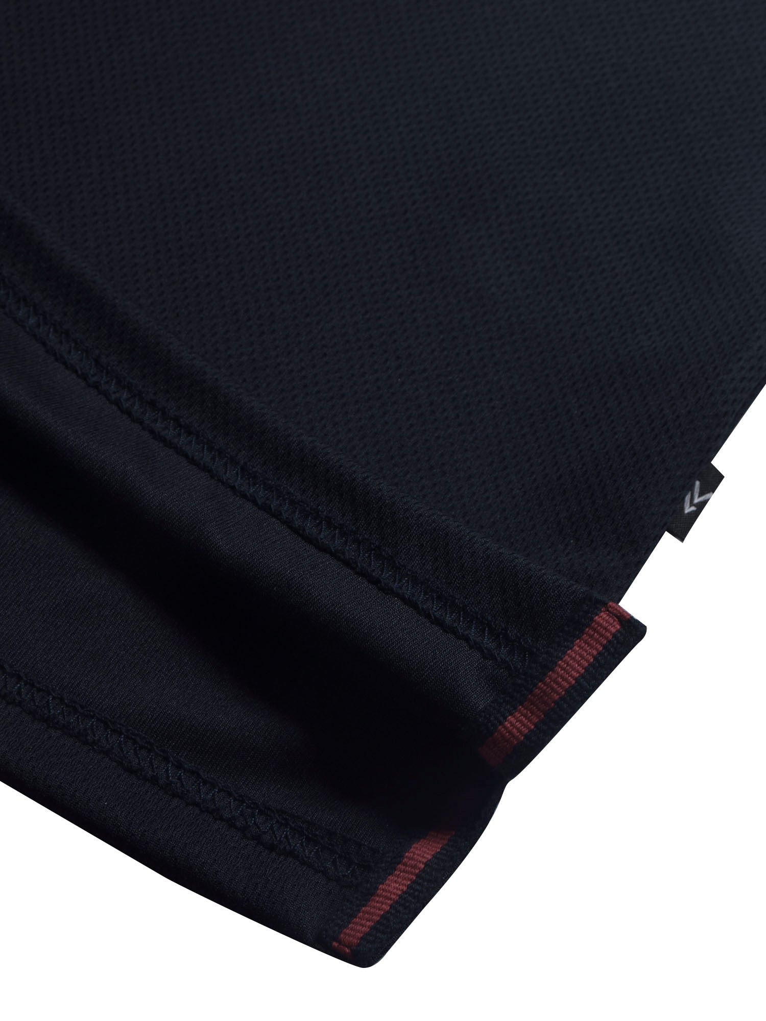 LV Summer Dry Fit Polo Shirt For Men-Navy with White & Orange Panels-BE1741/BR13922