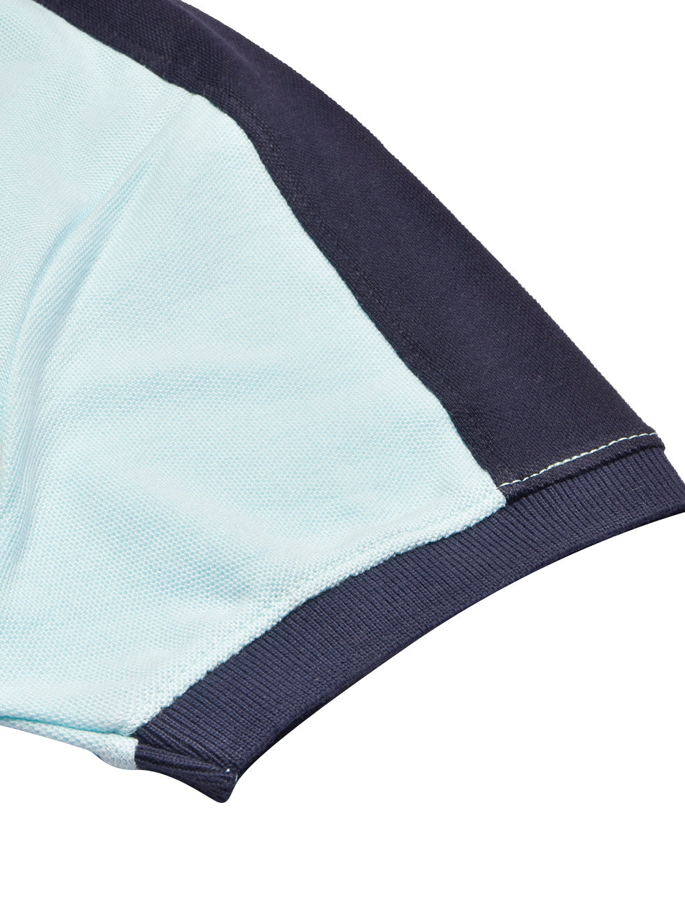 LV Summer Polo Shirt For Men-Light Cyan Green & White-BE771/BR13018