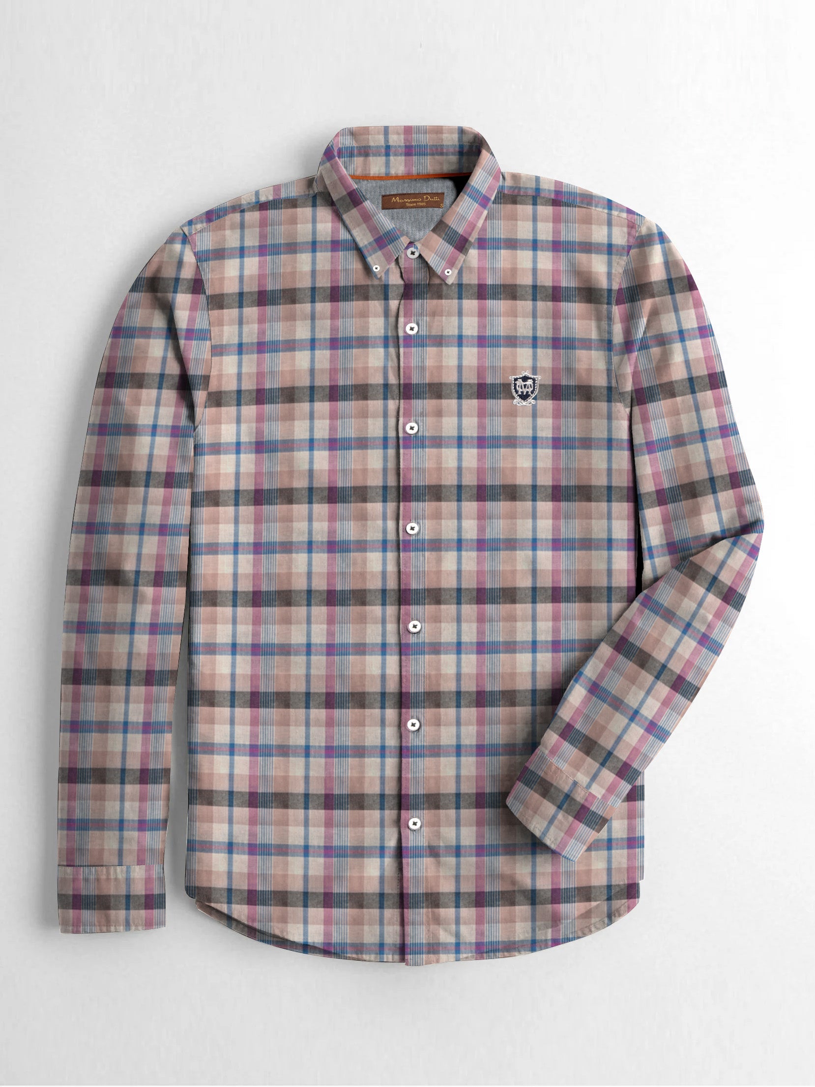 MD Premium Casual Shirt For Men-Allover Check-BE1420