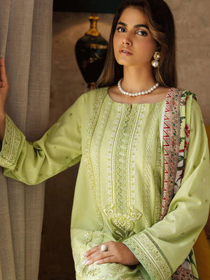 Mushq Dhanak Pashmina Wool Unstitched 3 Pcs Suit For Women-LV202