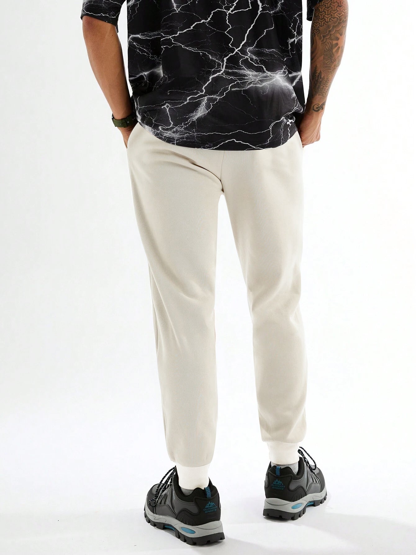 NXT Fleece Jogger Sweatpant For Mens-BR14543