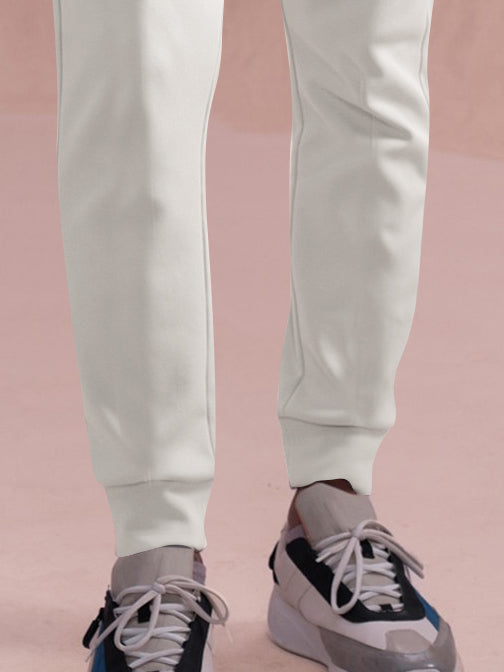 NXT Fleece Jogger Trouser For Men-Light Wheat-BE2639/BR14553