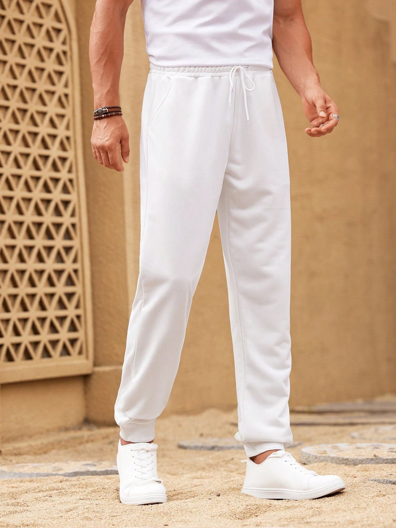 NXT Fleece Jogger Sweatpant For Mens-BR14542