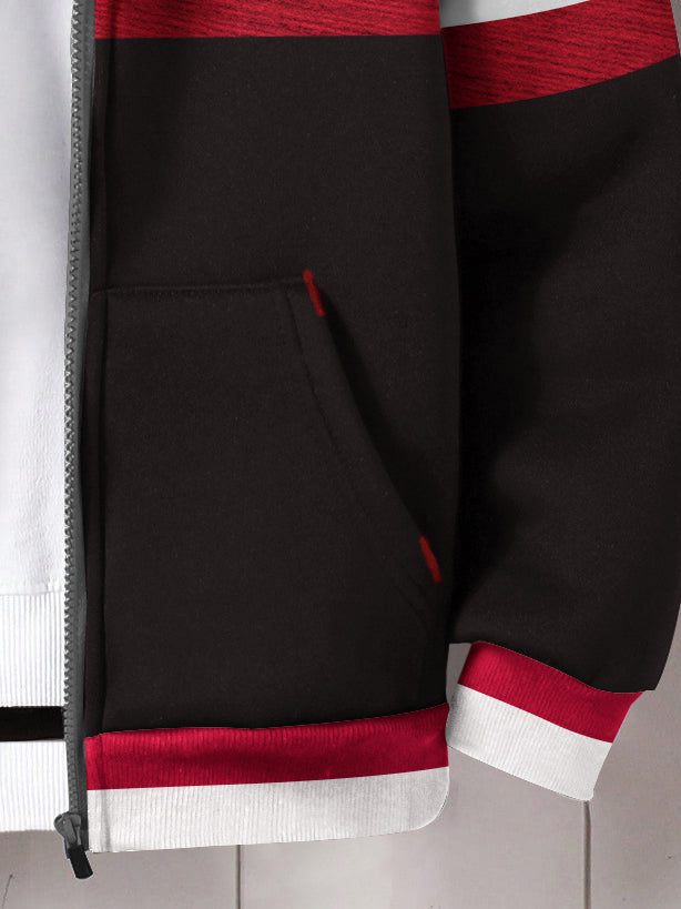 LV Inner Fur Hood Fleece Full Zipper Hoodie For Kids-BE2624/BR14544