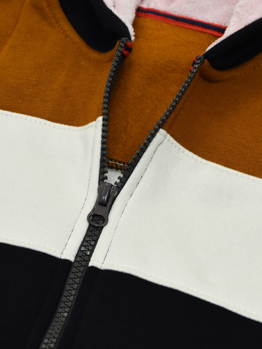 LV Inner Fur Hood Fleece Full Zipper Hoodie For Kids-BE2461/BR14488