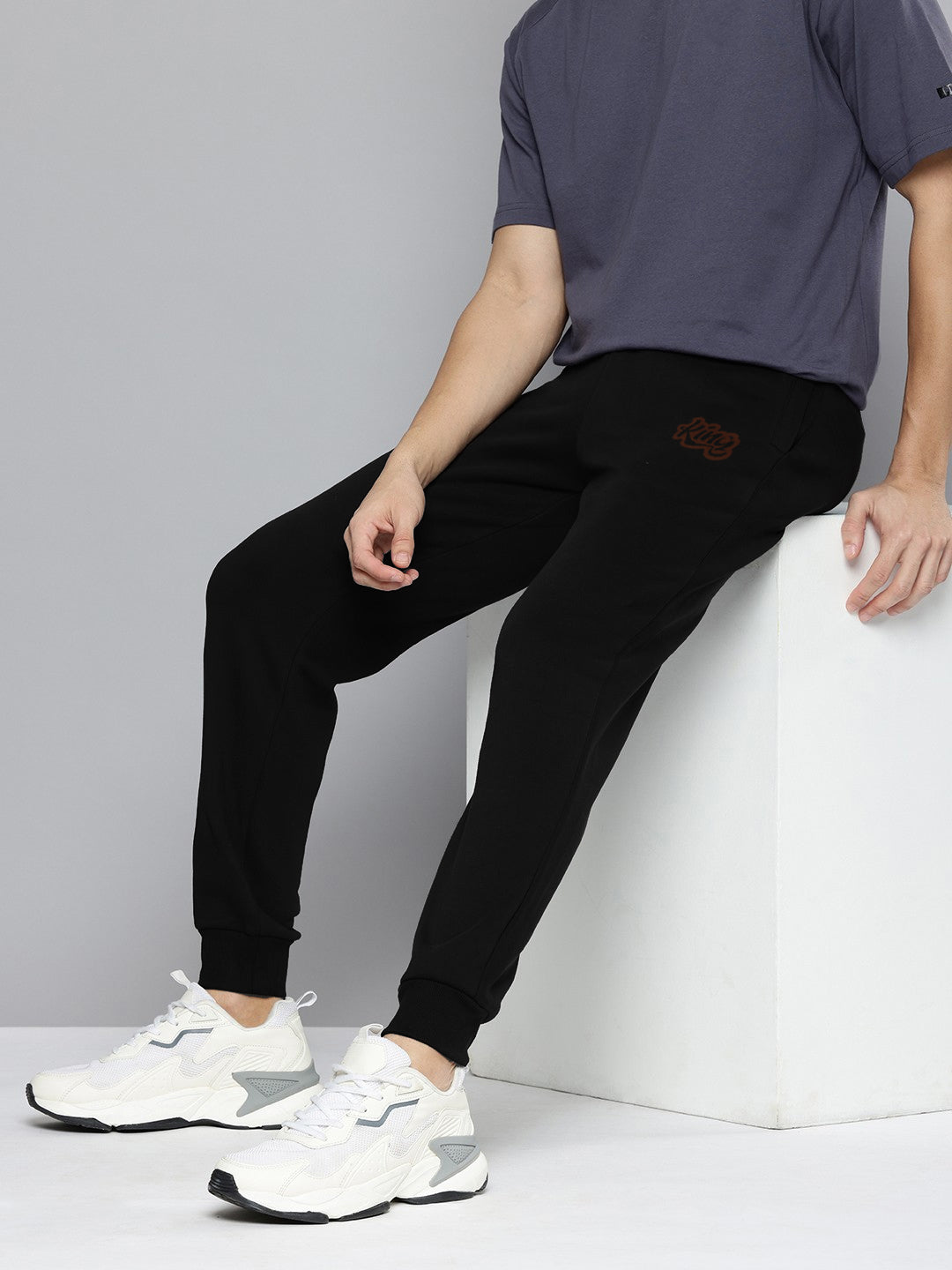 NXT Terry Fleece Jogger Sweatpant For Mens-BR14530