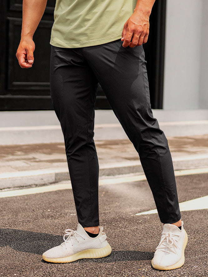 Louis Vicaci Slim Fit Lycra Trouser Pent For Men-Dark Grey-BR680