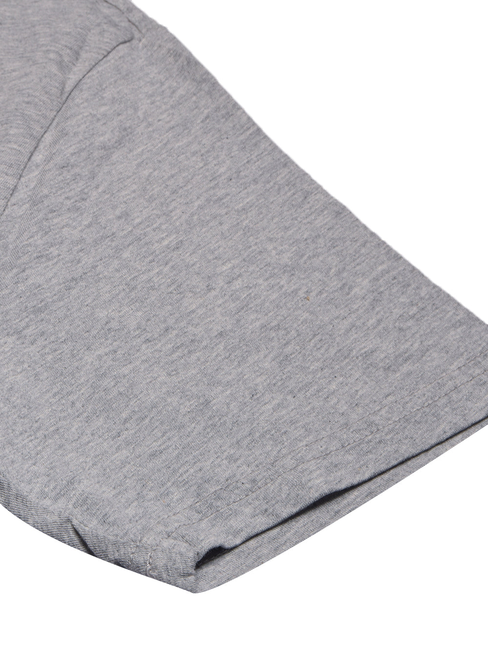Next Single Jersey Crew Neck Tee Shirt For Men-Grey Melange-BE1044