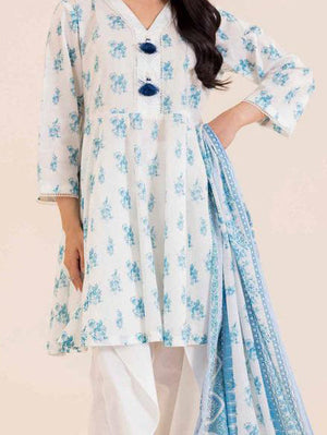 Nishat Digital Printed Lawn Unstitched 3 Pcs Suit For Women-LV295