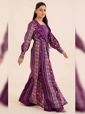 Nishat Digital Printed Lawn Unstitched 3 Pcs Suit For Women-LV297