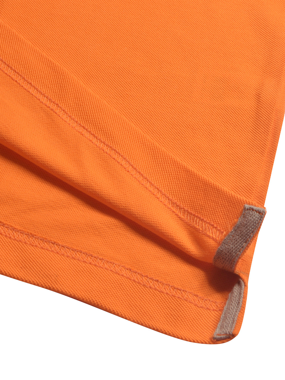 PYPR Summer Solid Polo Shirt For Men-Orange-BE1596/BR13827
