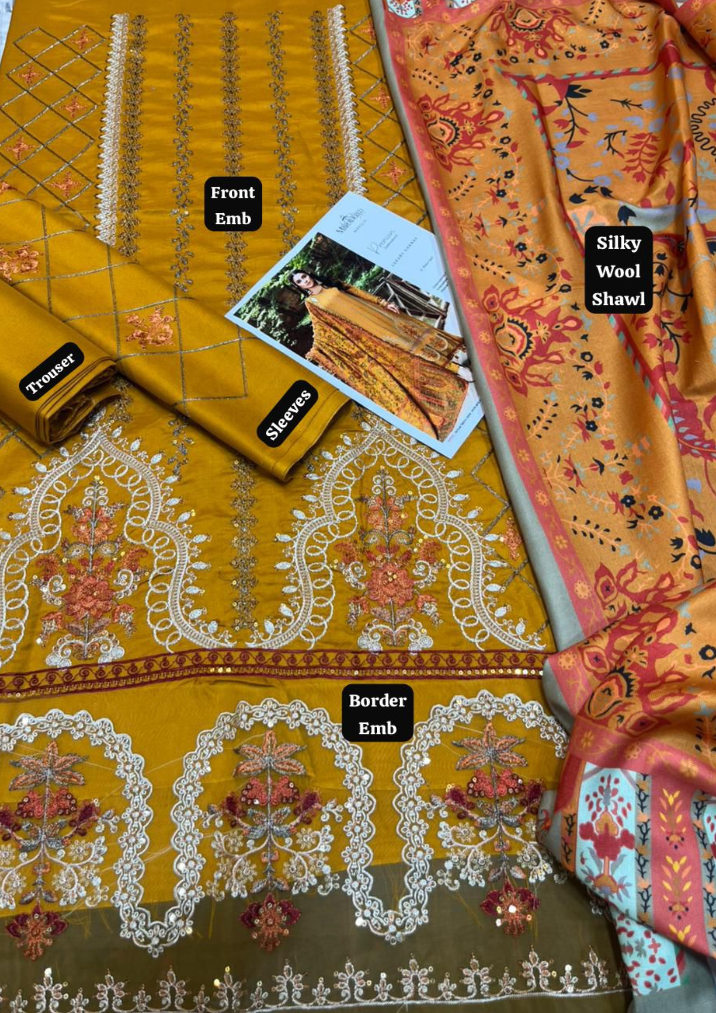 MARIA.B LUXURY PREMIUM WINTER COLLECTION LV-3400