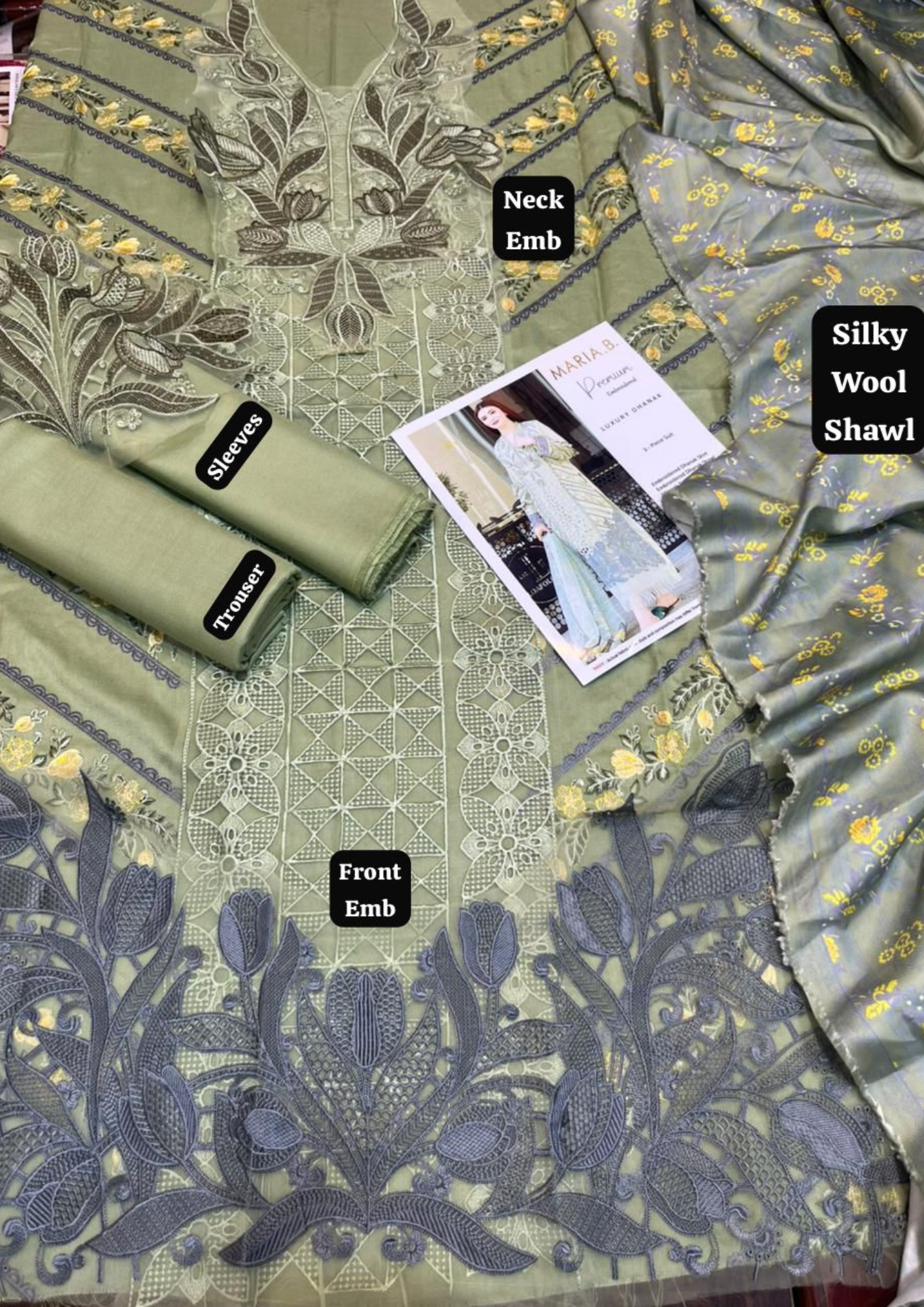 MARIA.B LUXURY PREMIUM WINTER COLLECTION LV-4500