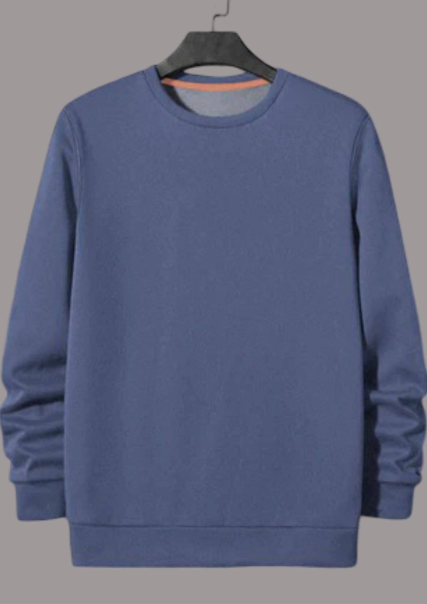 Upgrade Fashion Fleece Funky Style Sweatshirt For Men-Steal Blue-BR14509