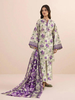 SAPPHIRE 90/70 Digital Printed Lawn Unstitched 3 Pcs Suit For Women-LV269