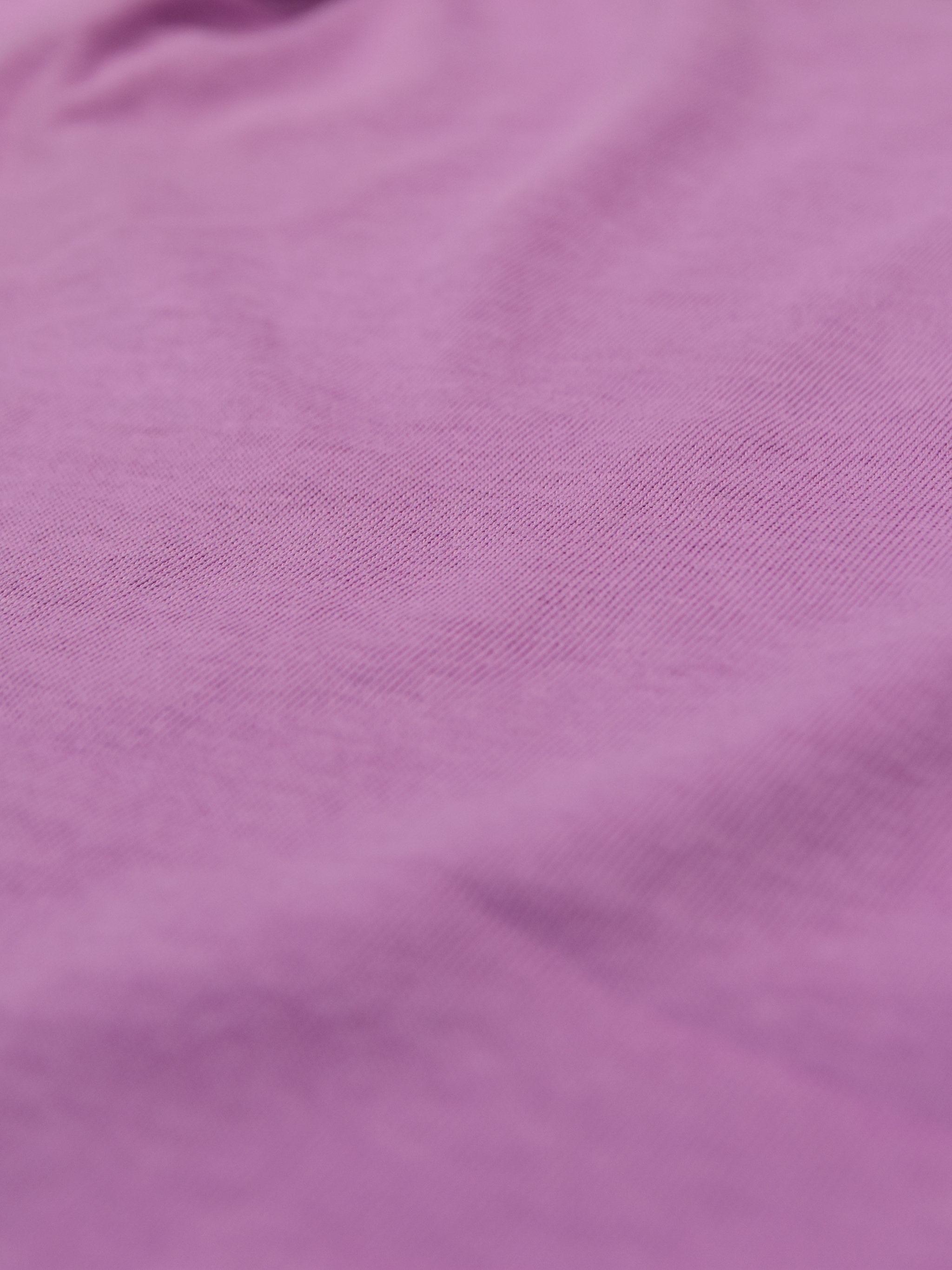 Louis Vicaci Long Sleeve Polo For Men-Pink & Dark Maroon-BR891