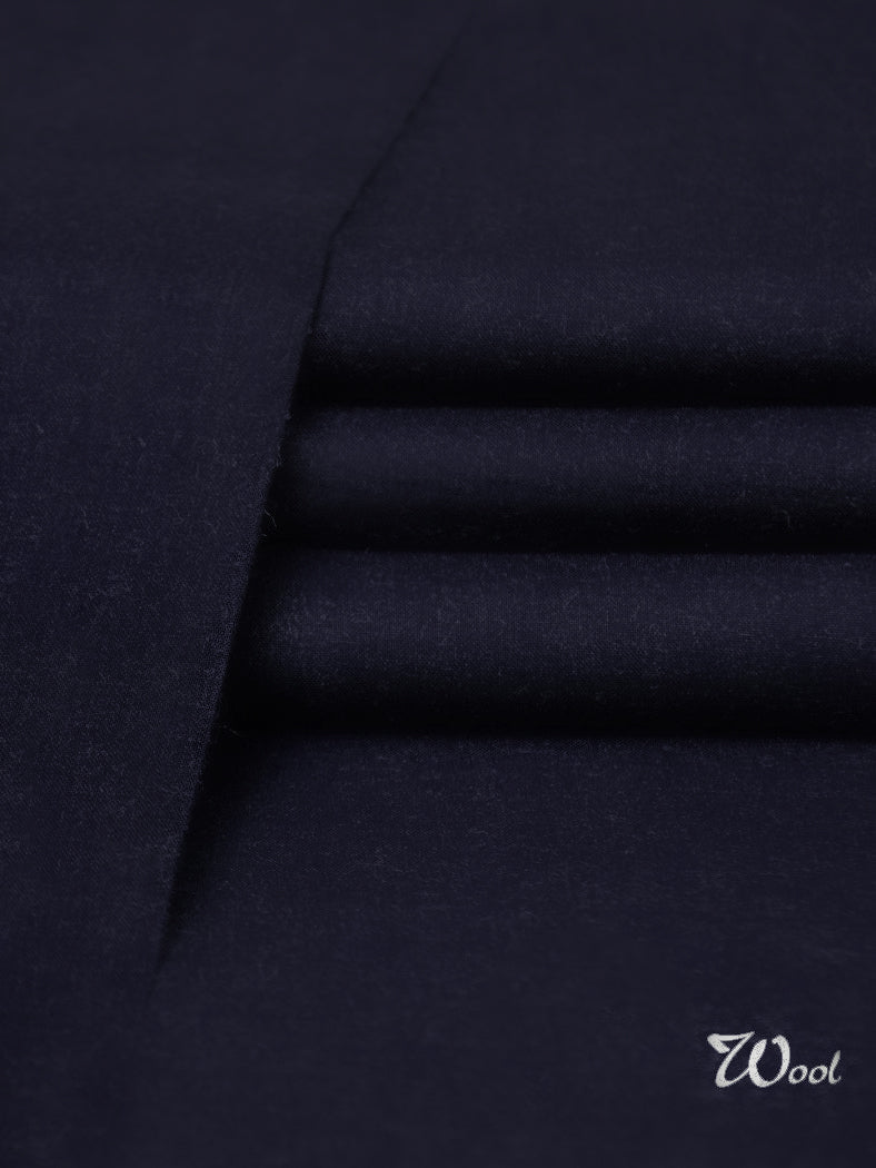 Swat Wool Unstitched Fabric For Winter-Dark Purple-RT1011