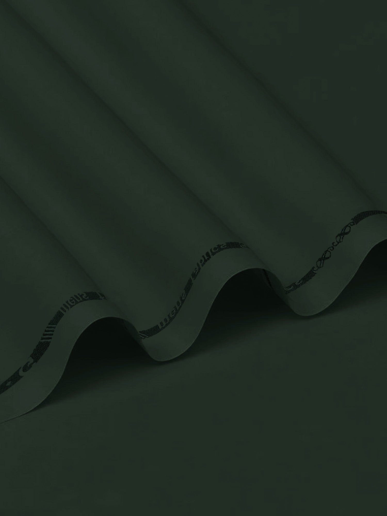 Sang E Mar Mar Unstitched Wash & Wear Suit For Men-Dark Forest Green-RT2456