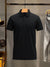 PYPR Summer Solid Polo Shirt For Men-Black-BE1588/BR13819