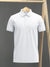 PYPR Summer Solid Polo Shirt For Men-White-BR13820