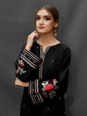 Urge Dhanak Printed Wool Shawl Unstitched 3 Pcs Suit For Women-LV212