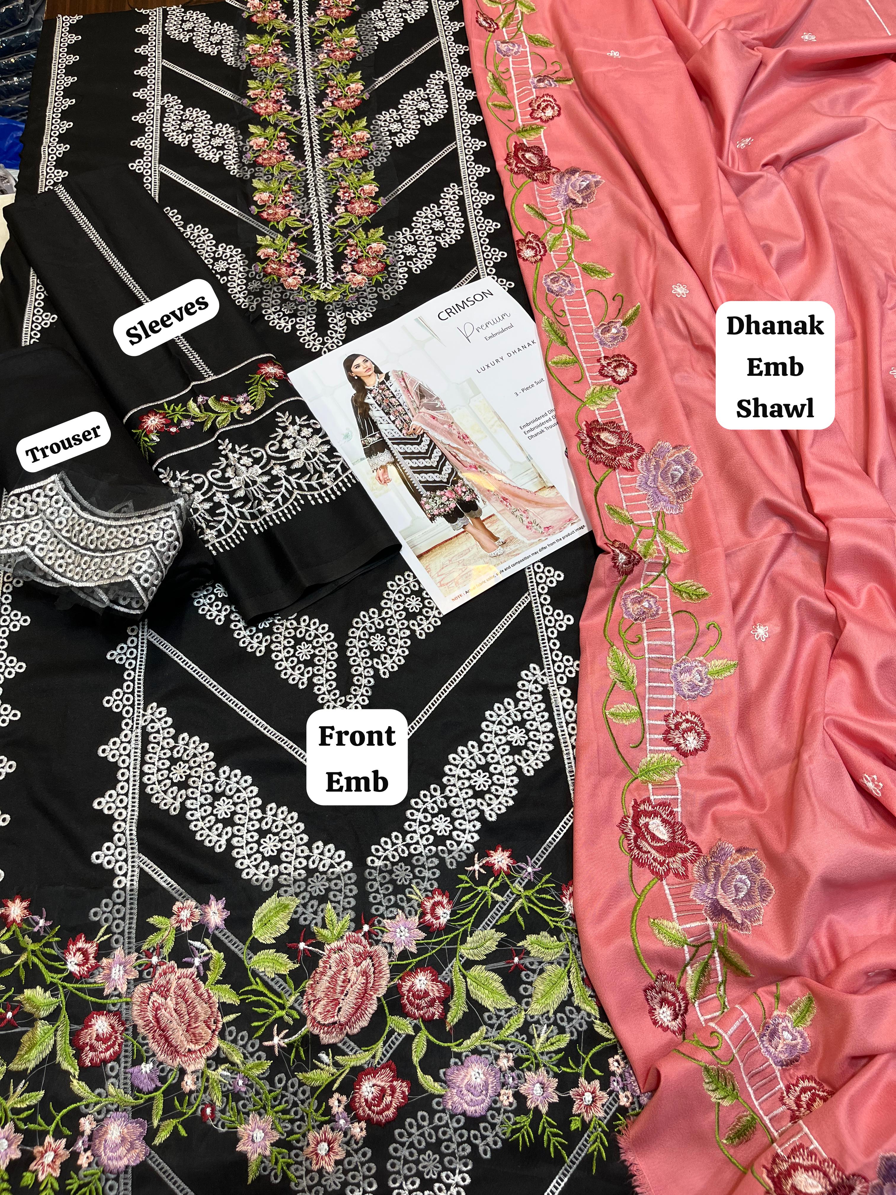 CHRIMSON PREMIUM LUXURY WINTER COLLECTION LV-3350