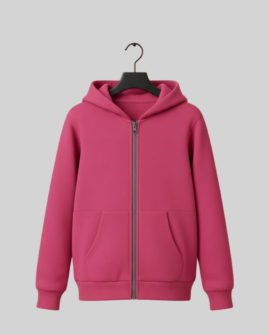 LV Polo Raglan Sleeve Fleece Zipper Hoodie For Kids-SP1239/RT2307