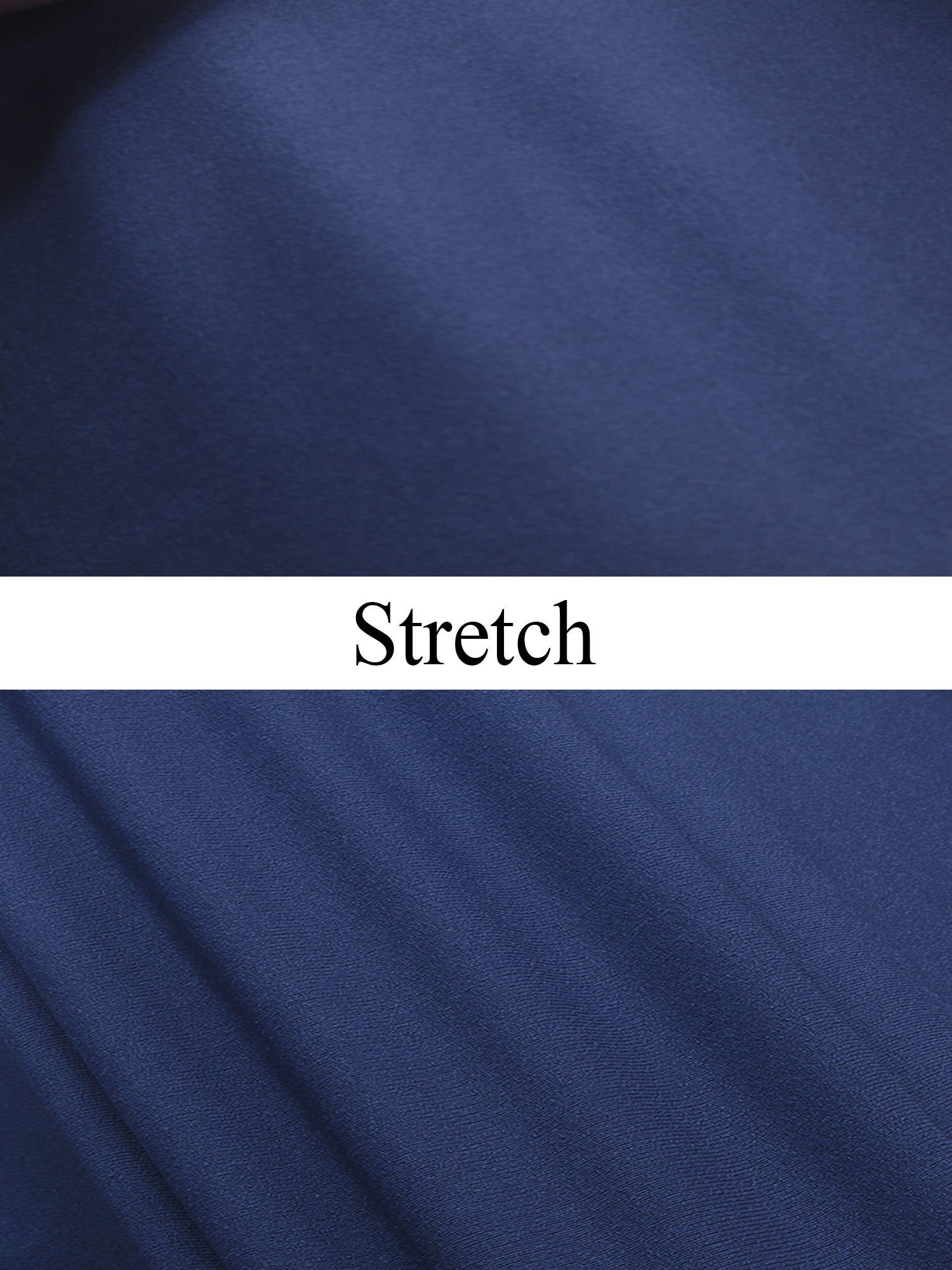 Louis Vicaci Slim Fit Lycra Trouser Pent For Men-Navy Blue-BR400