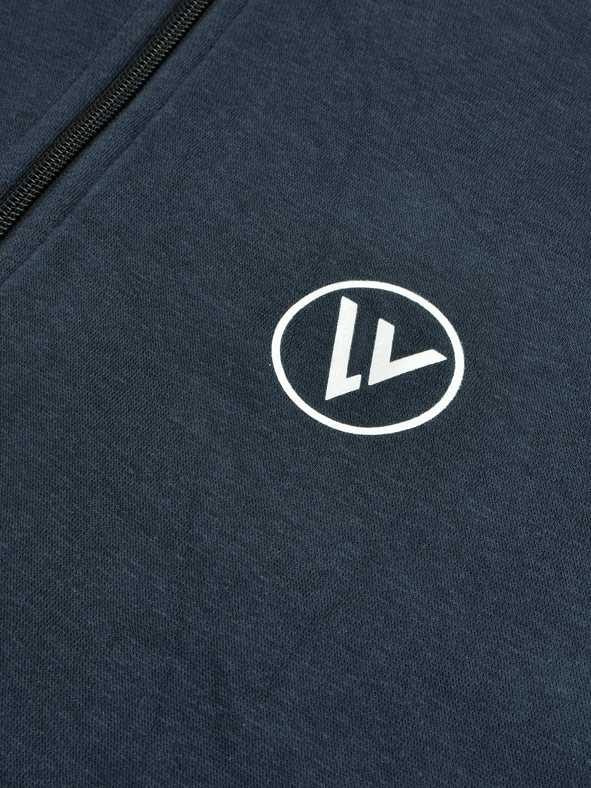 Louis Vicaci Fleece Zipper Tracksuit For Men-Slate Navy-BR831