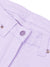 Authentic Slouchy Fit Cotton Denim For Ladies-Light Purple-CSD03