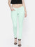 Charlis Togle Slim Fit Cotton Denim For Ladies-Light Green-BR13545