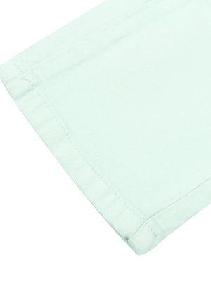 Charlis Togle Slim Fit Cotton Denim For Ladies-Light Green-BR13545