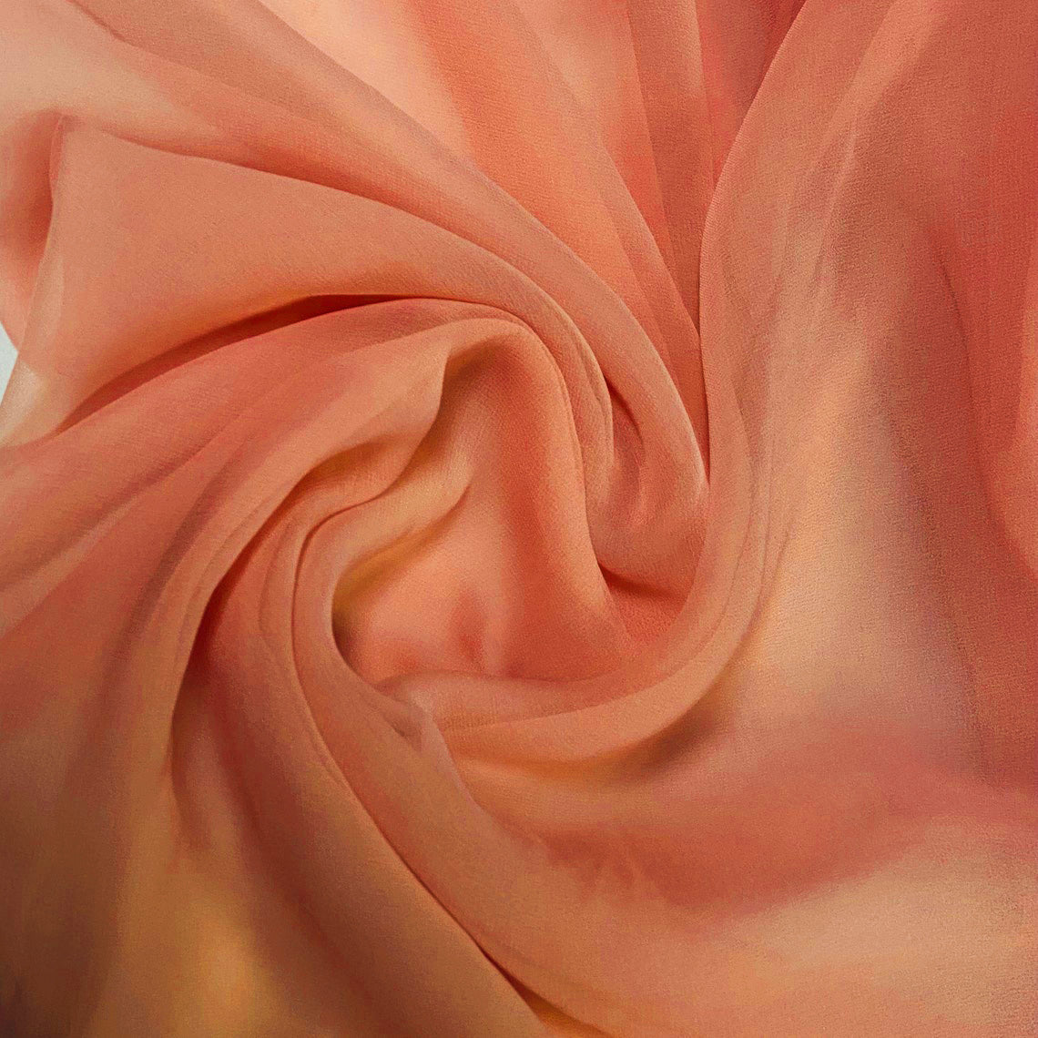 important Net Dupatta-Peach